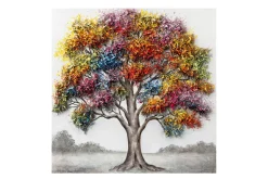 Handgemaltes Gemälde 'Under the Branches' 80x80cm | inkl. Echtheitszertifikat