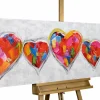 Handgemaltes Gemälde 'Undisclosed Crush' 150x50cm | inkl. Echtheitszertifikat