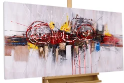 Handgemaltes Gemälde 'Unerwartete Reise' 120x60cm | inkl. Echtheitszertifikat