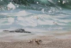 Handgemaltes Gemälde 'Vamos a la Playa' 150x50cm | inkl. Echtheitszertifikat