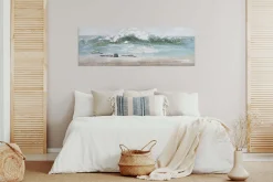 Handgemaltes Gemälde 'Vamos a la Playa' 150x50cm | inkl. Echtheitszertifikat