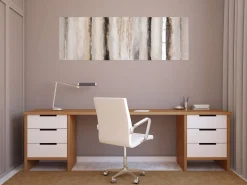 Handgemaltes Gemälde 'Vanilla Sky' 150x50cm | inkl. Echtheitszertifikat