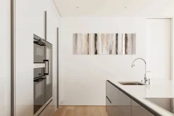 Handgemaltes Gemälde 'Vanilla Sky' 150x50cm | inkl. Echtheitszertifikat