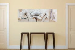 Handgemaltes Gemälde 'Verblasste Erinnerung' 150x50cm | inkl. Echtheitszertifikat
