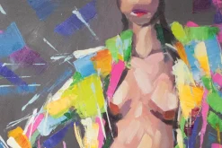 Handgemaltes Gemälde 'Verführende Venus' 40x120cm | inkl. Echtheitszertifikat