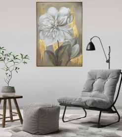 Handgemaltes Gemälde 'Vergangener Zauber' 72x102cm | inkl. Echtheitszertifikat