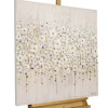 Handgemaltes Gemälde 'Versammlung der Blumen' 80x80cm | inkl. Echtheitszertifikat