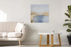 Handgemaltes Gemälde 'Verzauberter Horizont' 80x80cm | inkl. Echtheitszertifikat