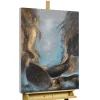 Handgemaltes Gemälde 'Verzauberte Quelle' 60x90cm | inkl. Echtheitszertifikat