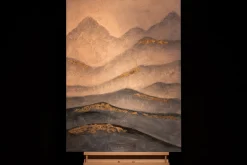 Handgemaltes Gemälde 'Verzauberte Berge' 75x100cm | inkl. Echtheitszertifikat