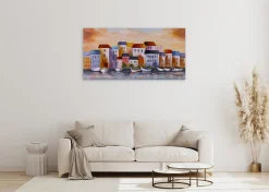 Handgemaltes Gemälde 'Visit Cinque Terre' 120x60cm | inkl. Echtheitszertifikat