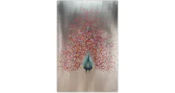 Handgemaltes Gemälde 'Vogel des Frühlings' 80x120cm | inkl. Echtheitszertifikat