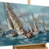 Handgemaltes Gemälde 'Von Küste zu Küste' 120x60cm | inkl. Echtheitszertifikat