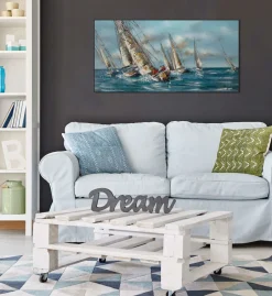 Handgemaltes Gemälde 'Von Küste zu Küste' 120x60cm | inkl. Echtheitszertifikat
