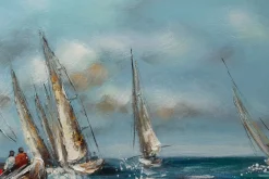 Handgemaltes Gemälde 'Von Küste zu Küste' 120x60cm | inkl. Echtheitszertifikat