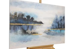 Handgemaltes Gemälde 'Von Ufer zu Ufer' 120x80cm | inkl. Echtheitszertifikat