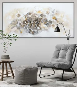 Handgemaltes Gemälde 'Vorzeichen des Frohmuts' 120x60cm | inkl. Echtheitszertifikat