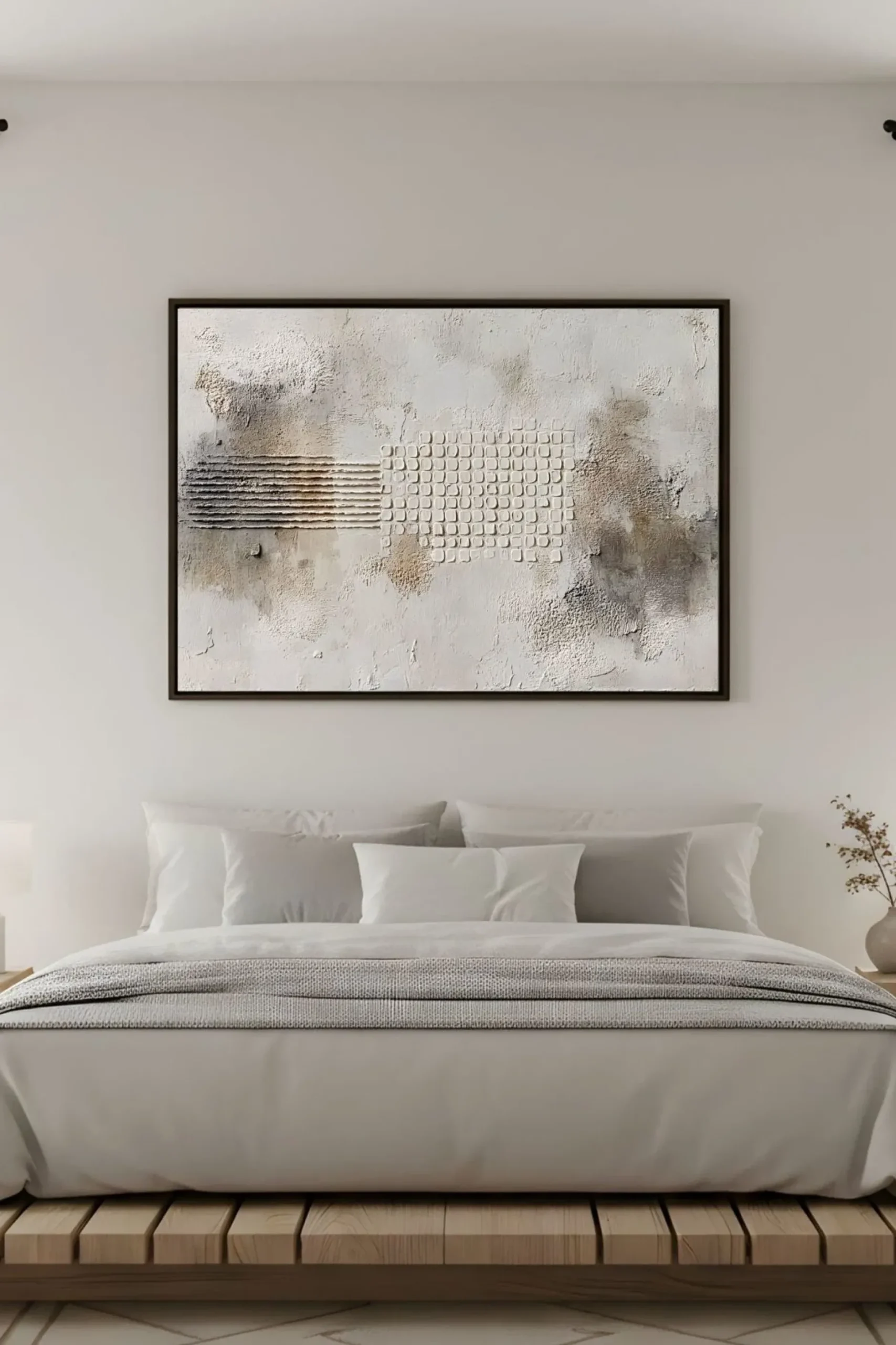 Handgemaltes Gemälde 'Wabi-Sabi Matrix 1' | Echtheitszertifikat inklusive