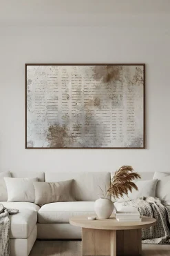 Handgemaltes Gemälde 'Wabi-Sabi Textur 1' | Echtheitszertifikat inklusive