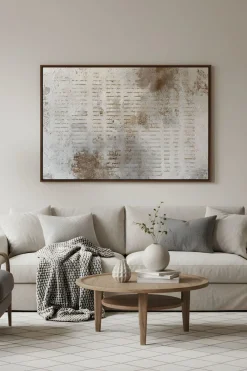 Handgemaltes Gemälde 'Wabi-Sabi Textur 1' | Echtheitszertifikat inklusive