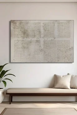 Handgemaltes Gemälde 'Wabi-Sabi Paneele 1' | Echtheitszertifikat inklusive