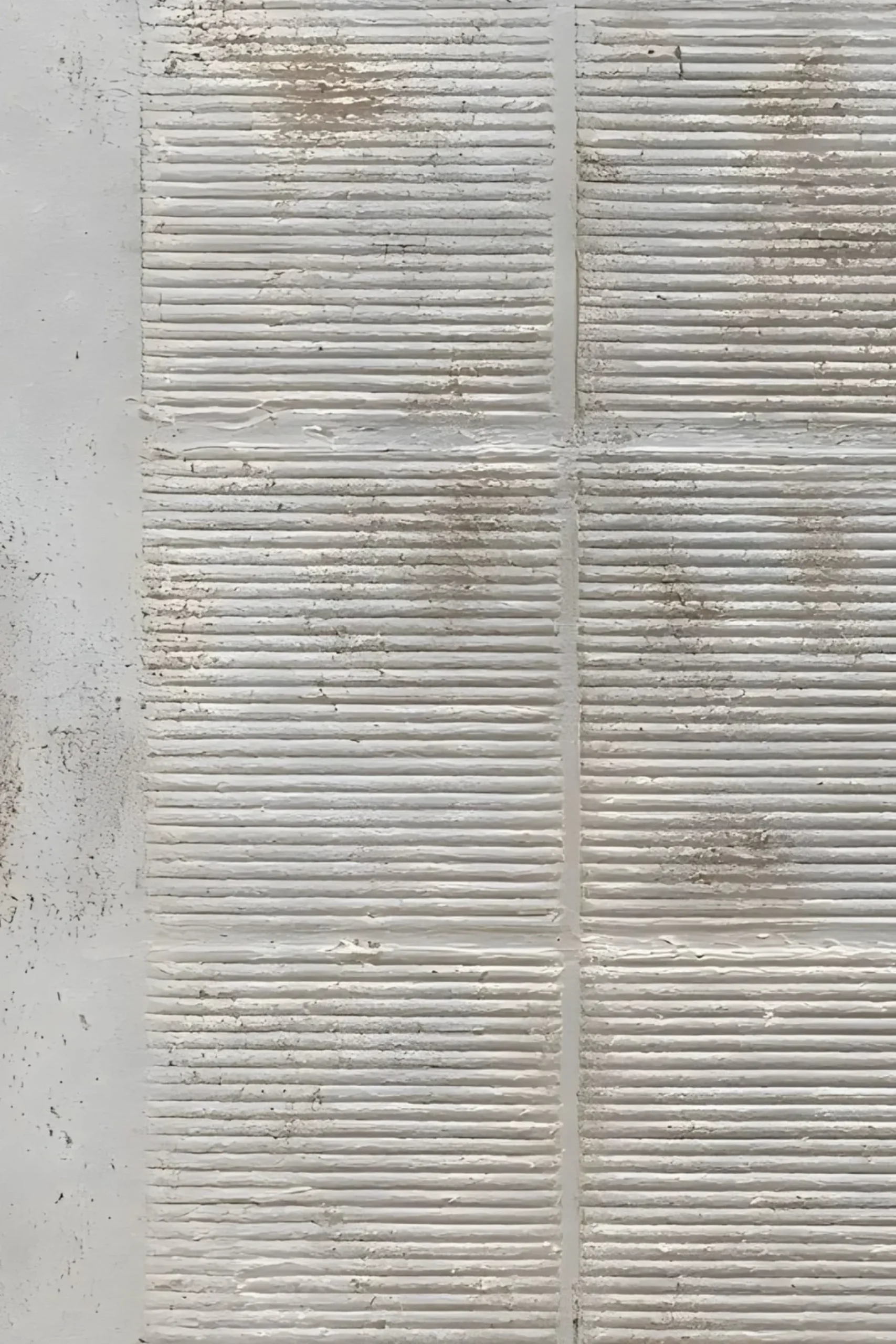 Handgemaltes Gemälde 'Wabi-Sabi Raster 1' | Echtheitszertifikat inklusive