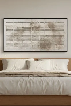 Handgemaltes Gemälde 'Wabi-Sabi Relief 2' | Echtheitszertifikat inklusive