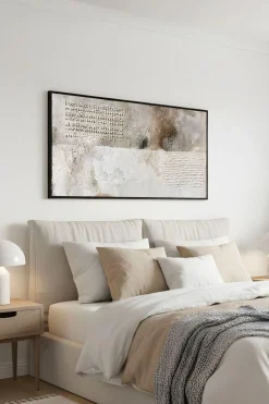 Handgemaltes Gemälde 'Wabi-Sabi Kontrast' | Echtheitszertifikat inklusive