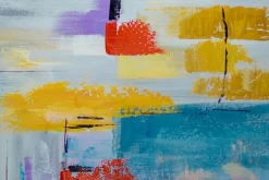 Handgemaltes Gemälde 'Water Reflections' 77,5x102,5cm | inkl. Echtheitszertifikat