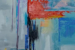 Handgemaltes Gemälde 'Water Reflections' 77,5x102,5cm | inkl. Echtheitszertifikat