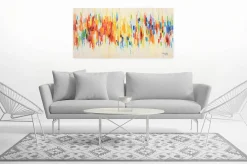 Handgemaltes Gemälde 'Weekend Happiness' 120x60cm | inkl. Echtheitszertifikat
