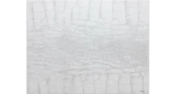 Handgemaltes Gemälde 'White Snake' 100x75cm | inkl. Echtheitszertifikat