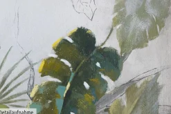 Handgemaltes Gemälde 'Wildlife' 150x50cm | inkl. Echtheitszertifikat