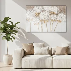 Handgemaltes Gemälde 'Wind Wishes' 90x60cm | inkl. Echtheitszertifikat