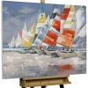 Handgemaltes Gemälde 'Wolkenlos' 100x75cm | inkl. Echtheitszertifikat