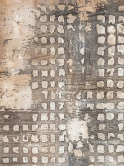 Handgemaltes Gemälde 'Worn Grid' 60x90cm | inkl. Echtheitszertifikat