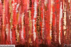 Handgemaltes Gemälde 'Wärmendes Knistern' 120x80cm | inkl. Echtheitszertifikat