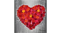 Handgemaltes Gemälde 'You complete me' 30x30cm | inkl. Echtheitszertifikat