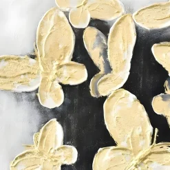Handgemaltes Gemälde 'Zarte Flügel' 60x60cm | inkl. Echtheitszertifikat