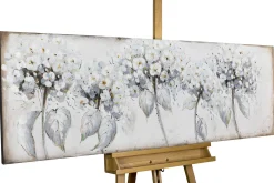 Handgemaltes Gemälde 'Zart im Wind' 150x50cm | inkl. Echtheitszertifikat