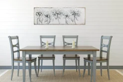 Handgemaltes Gemälde 'Zart im Wind' 150x50cm | inkl. Echtheitszertifikat