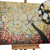 Handgemaltes Gemälde 'Zauber im Baumwipfel' 120x80cm | inkl. Echtheitszertifikat