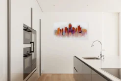 Handgemaltes Gemälde 'Zukunftsmusik' 120x60cm | inkl. Echtheitszertifikat