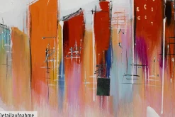 Handgemaltes Gemälde 'Zukunftsmusik' 120x60cm | inkl. Echtheitszertifikat