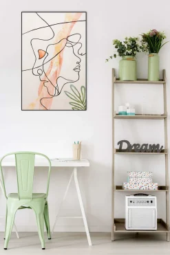 Handgemaltes Gemälde 'Zusammen vereint' 60x90cm | inkl. Echtheitszertifikat