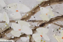 Handgemaltes Gemälde 'Zwischen verzweigten Ästen' 150x50cm | inkl. Echtheitszertifikat