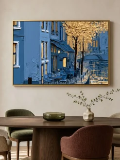 Handgemaltes Gemälde 'Zwischen hier und Zuhause' | Echtheitszertifikat inklusive