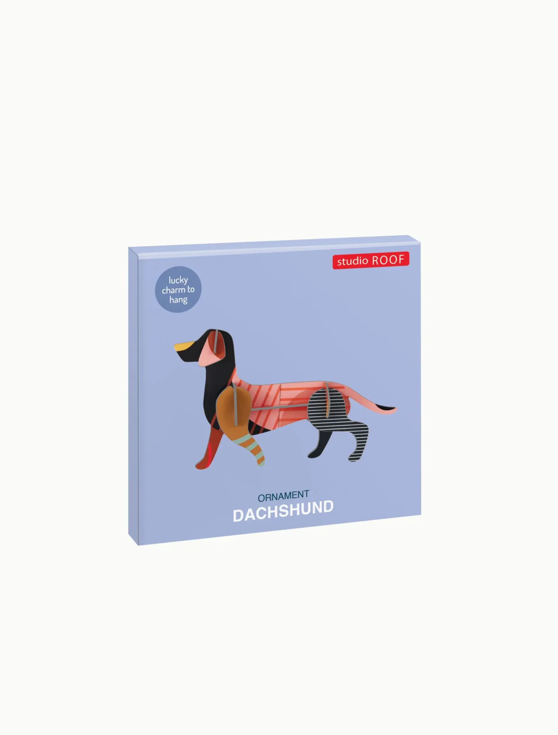 Hängende Deko 'Bernstein-Dackel'