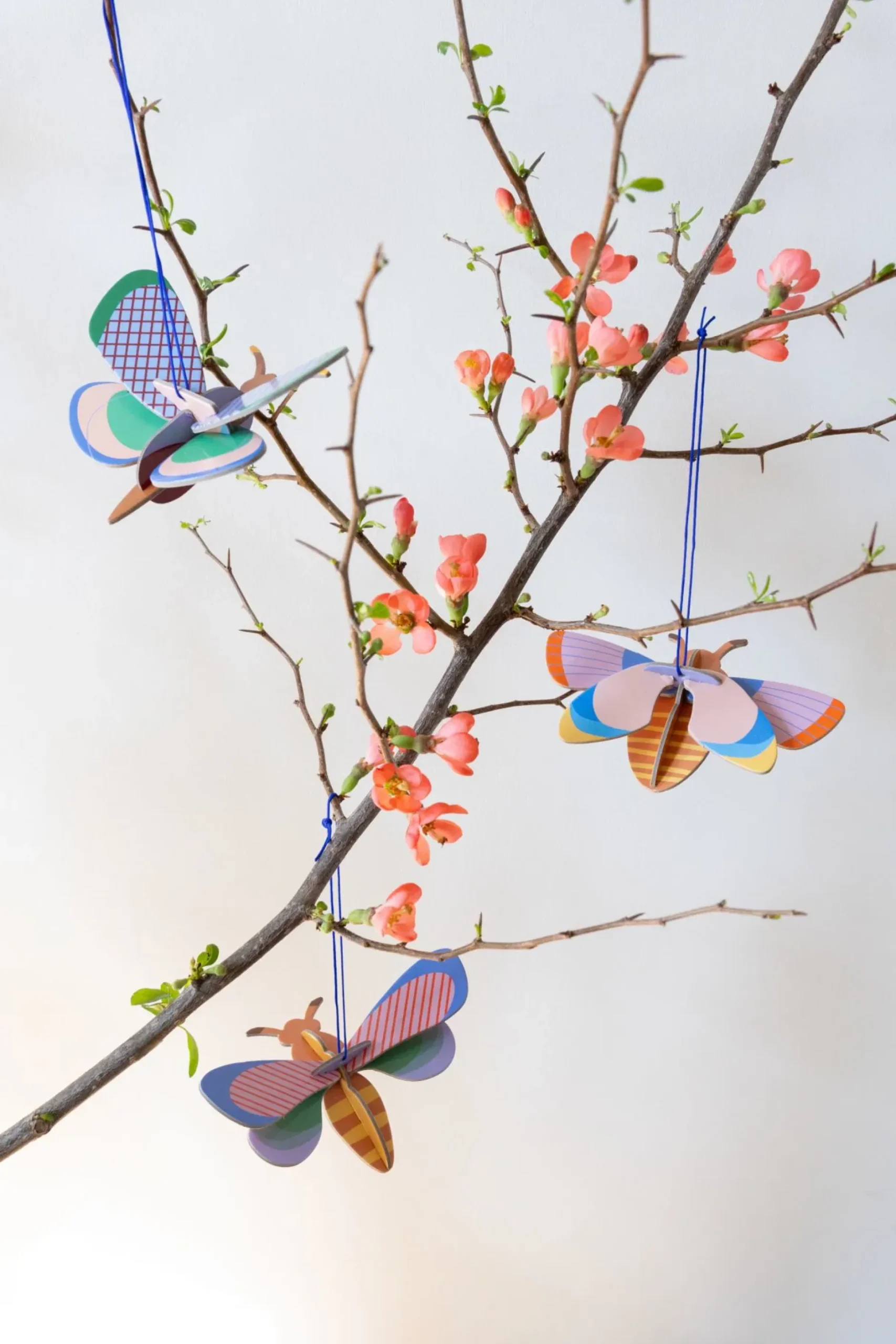 Hängende Deko 'Gitter-Schmetterling'