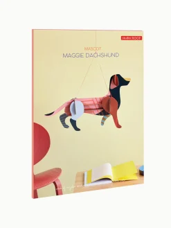 Hängende Deko 'Leuchtender Dackel'